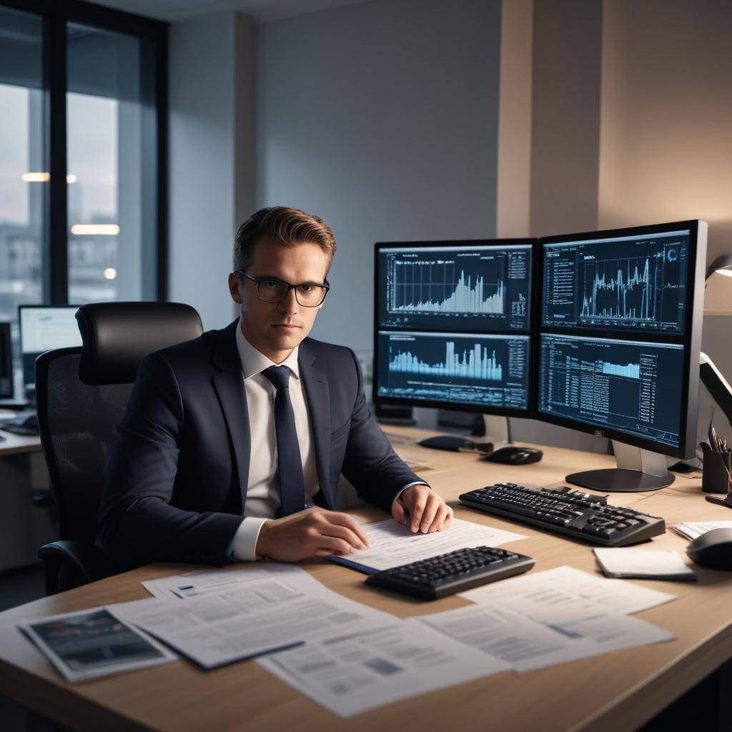 Steuerberater mit KI-gestützter Dokumentenverarbeitung